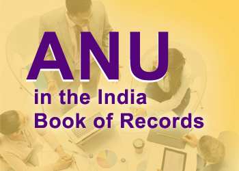 ANU in the India Book of Records