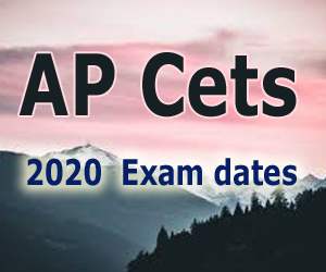All AP Cets 2020 exam dates released