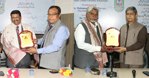 Maulana Azad National Urdu University Felicitates Prof. Rahmathullah and Prof. Mushtaq Patel