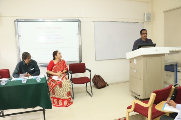 Workshop on Research Methodology inaugurated at MANU University