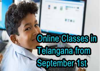 Online classes in Telangana from September 1st