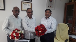 Sri. C. Parthasarathi, IAS, assumed charges as In-charge Vice-Chancellor of BRAOU